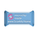 NFC ID TAG ScanMy.Name - blue